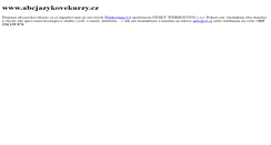 Desktop Screenshot of abcjazykovekurzy.cz